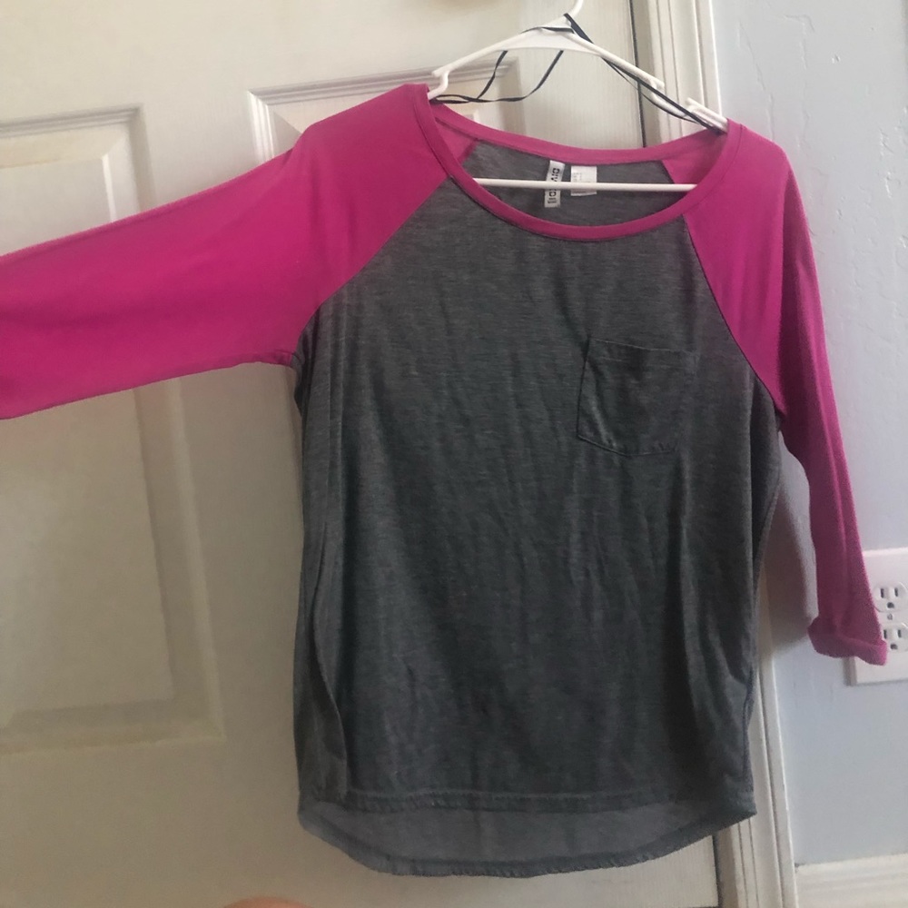 Women’s baseball style t-shirt